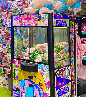 Coca-Cola × Anime Expo installation